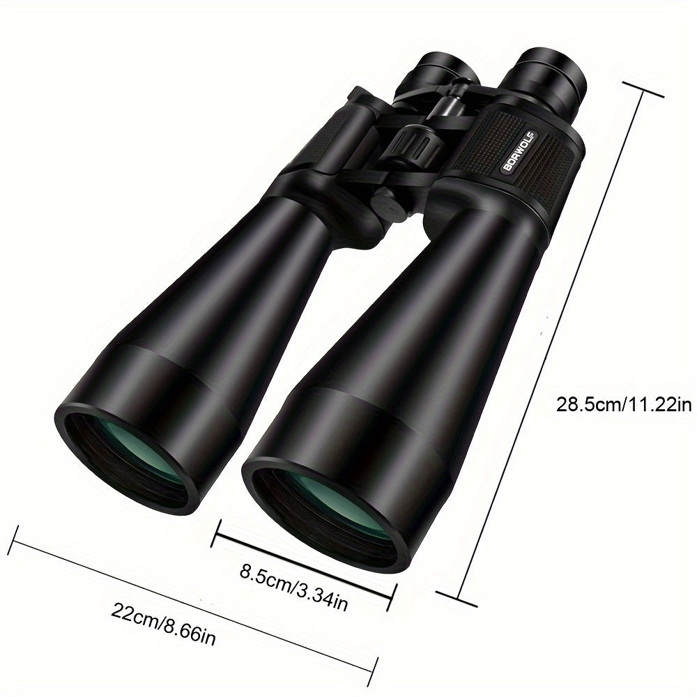 UBSSO 10X50 High Magnification HD Professional Zoom Binoculars Telescope for Bird Watching and Hunting,camping, exploration, shooting, fishing,Black