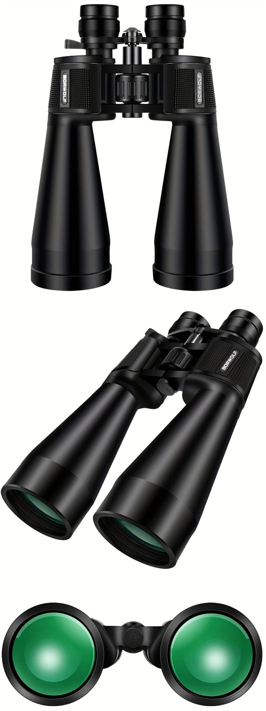 10X50 High-Power HD Binoculars, Durable High Quality, Center Focus, Large Objective Lens for Hunting, Birdwatching, Astronomy, Hunting,Black