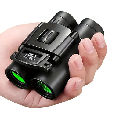 UBSSO Binoculars with 10X25 Magnification High Powered Mini Pocket Binoculars Lightweight Binoculars