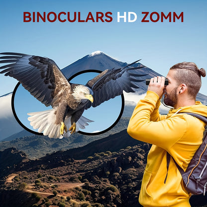 UBSSO Binoculars with 8X21 Magnification High Powered Mini Pocket Binoculars Lightweight Binoculars