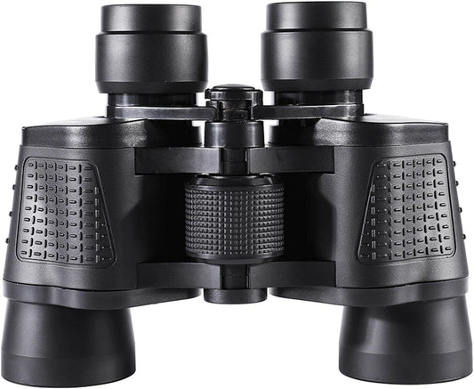 UBSSO High Power 80x80 HD Binoculars Long Range, Low Light Night Vision Optical Glass Lens Telescope，Suitable for Outdoor Travel，Black