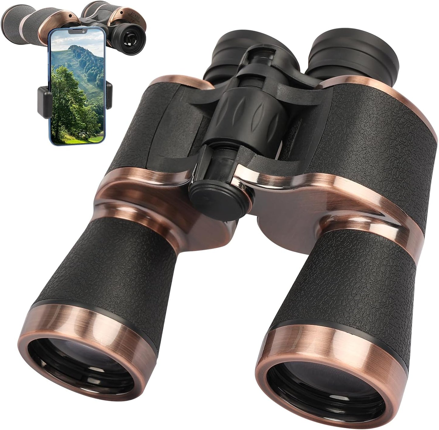 20x50 Binoculars for Adults,  Bird Watching Travel Stargazing Concerts Outdoor Sports-BAK4 Prism FMC Lens,Waterproof, Fogproof with Phone Adapter
