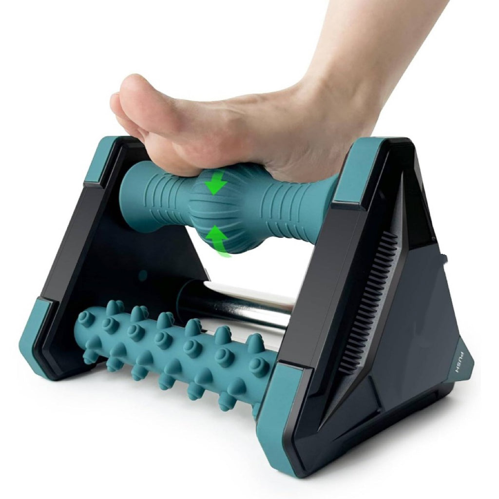 UBSSO Icing Plantar Fasciitis Relief in Seconds, Foot Massager for Circulation, Reflexology Massage Tools, Foot Roller, Foot Health, Green