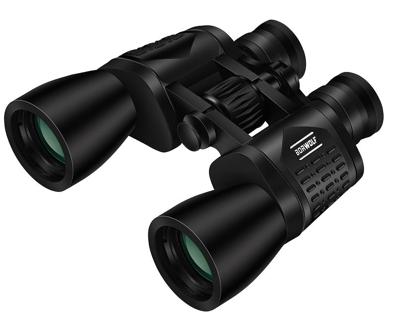 UBSSO 10X50 High Definition Binoculars,Center Focus, Rubber Material,with 50mm Objective Lens, for Travel,Concerts, and Adventure Scenery, Black