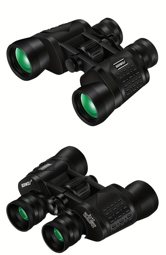 8X40 High Magnification Long Range Zoom Hunting Telescope Binoculars, HD Professional Zoom Bird Watching Bird Travel Hunting,Black, UBSSO﻿