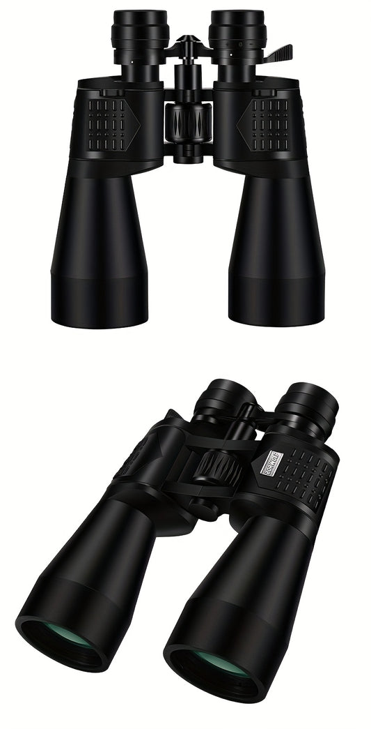 UBSSO 10x50 Powerful Binoculars Telescope HD Professional Zoom for Bird Watching and Watching Moon Moon Crater,cruising, and travel telescope,Black