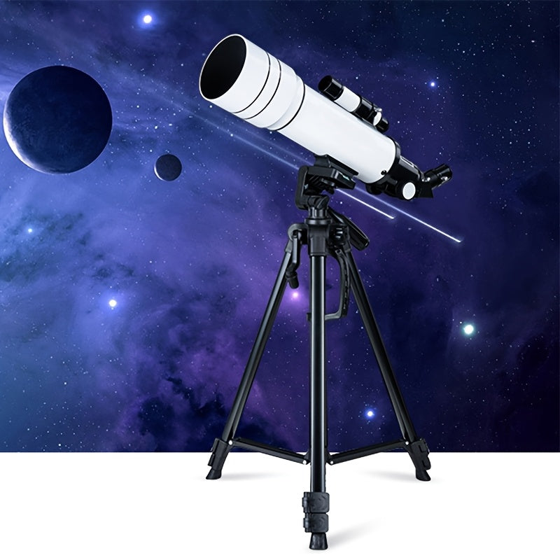 UBSSO Telescope For Adults High Powered 70 Mm Aperture 400 Mm Refractor Astronomical Portable Telescope For Adults Beginners With Tripod,Black