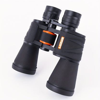 UBSSO 10x50 High-Definition Binoculars with FMC Multi-Layer Coating, Ideal for Bird Watching and Sports Events, Carrying Case, Hunting, Black