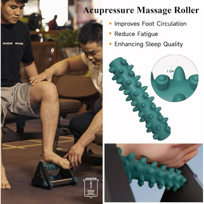 UBSSO Icing Plantar Fasciitis Relief in Seconds, Foot Massager for Circulation, Reflexology Massage Tools, Foot Roller, Foot Health, Green