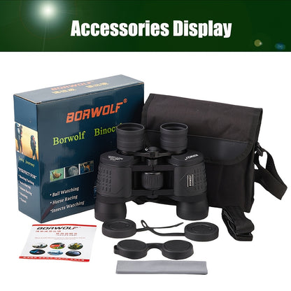 8X40 High Magnification Long Range Zoom Hunting Telescope Binoculars, HD Professional Zoom Bird Watching Bird Travel Hunting,Black, UBSSO﻿