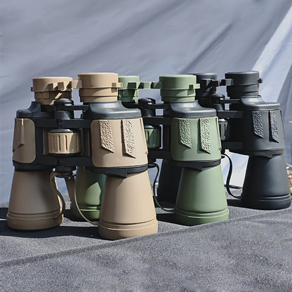 UBSSO 10X50 Binoculars for Adults High Powered With Phone Adapter Ideal For Bird Watching, Travel ,Hunting, Mud