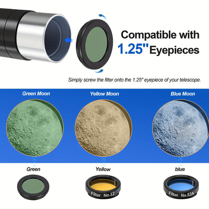 UBSSO Telescope for Adults,80mm Aperture 600mm Focal Length Beginners Astronomical Telescope for Adults (30X-750X),Refractor Astronomy telescopes