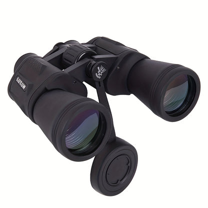 UBSSO 10x50 High-Definition Binoculars with FMC Multi-Layer Coating, Ideal for Bird Watching and Sports Events, Carrying Case, Hunting, Black