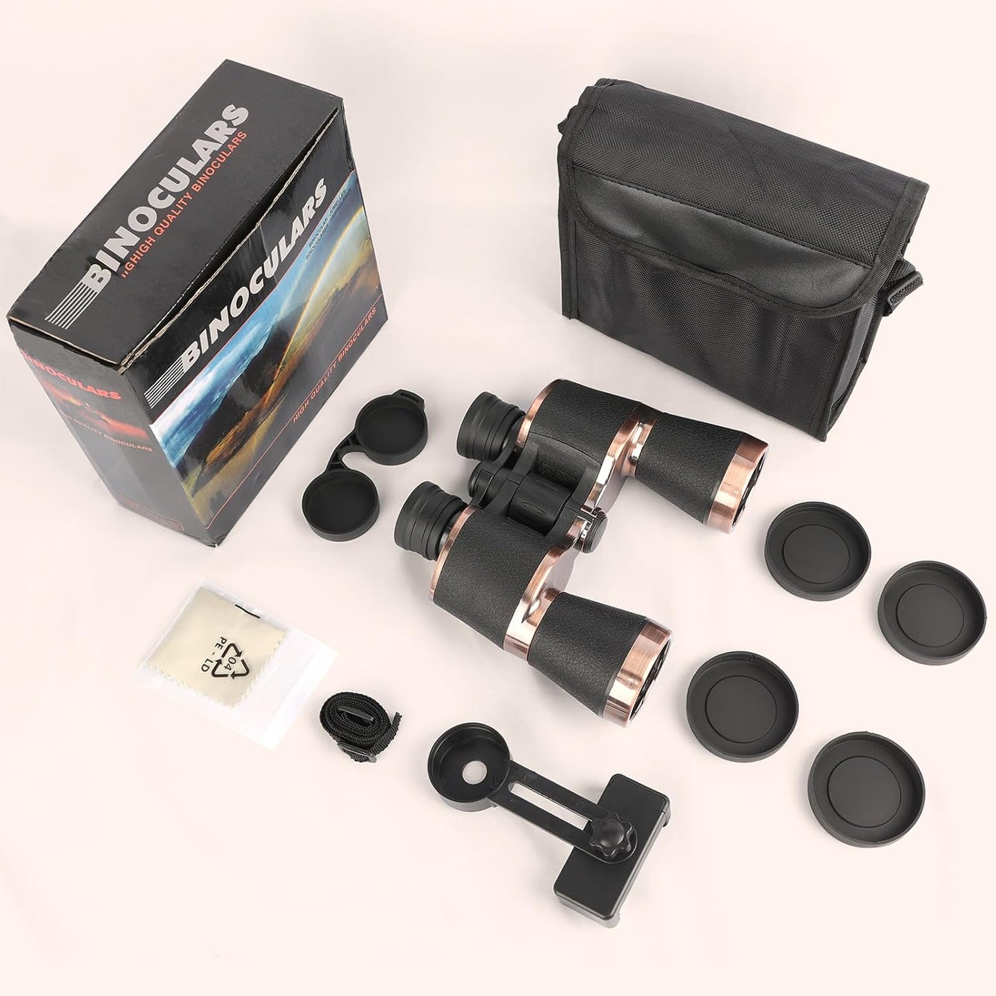 20x50 Binoculars for Adults,  Bird Watching Travel Stargazing Concerts Outdoor Sports-BAK4 Prism FMC Lens,Waterproof, Fogproof with Phone Adapter