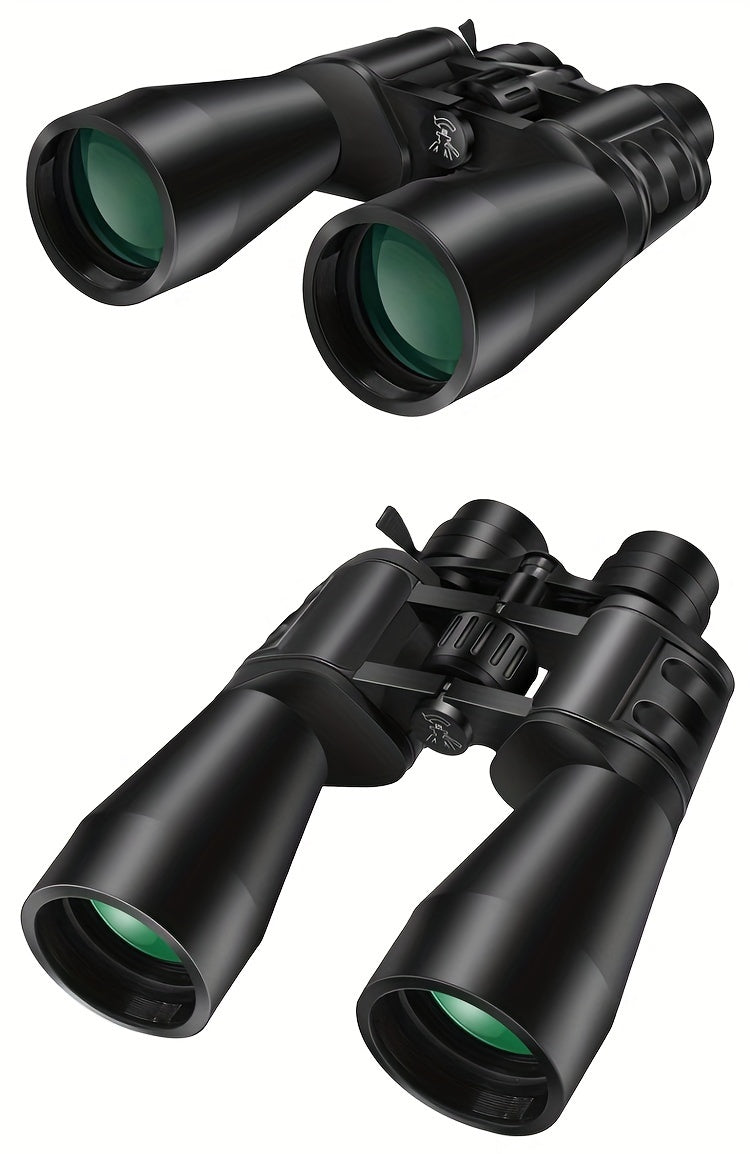 10x50 HD adult binoculars, High Magnification Long Range Zoom Binoculars, HD Professional Binoculars for Camping Hiking，bird watching, cruising, Black