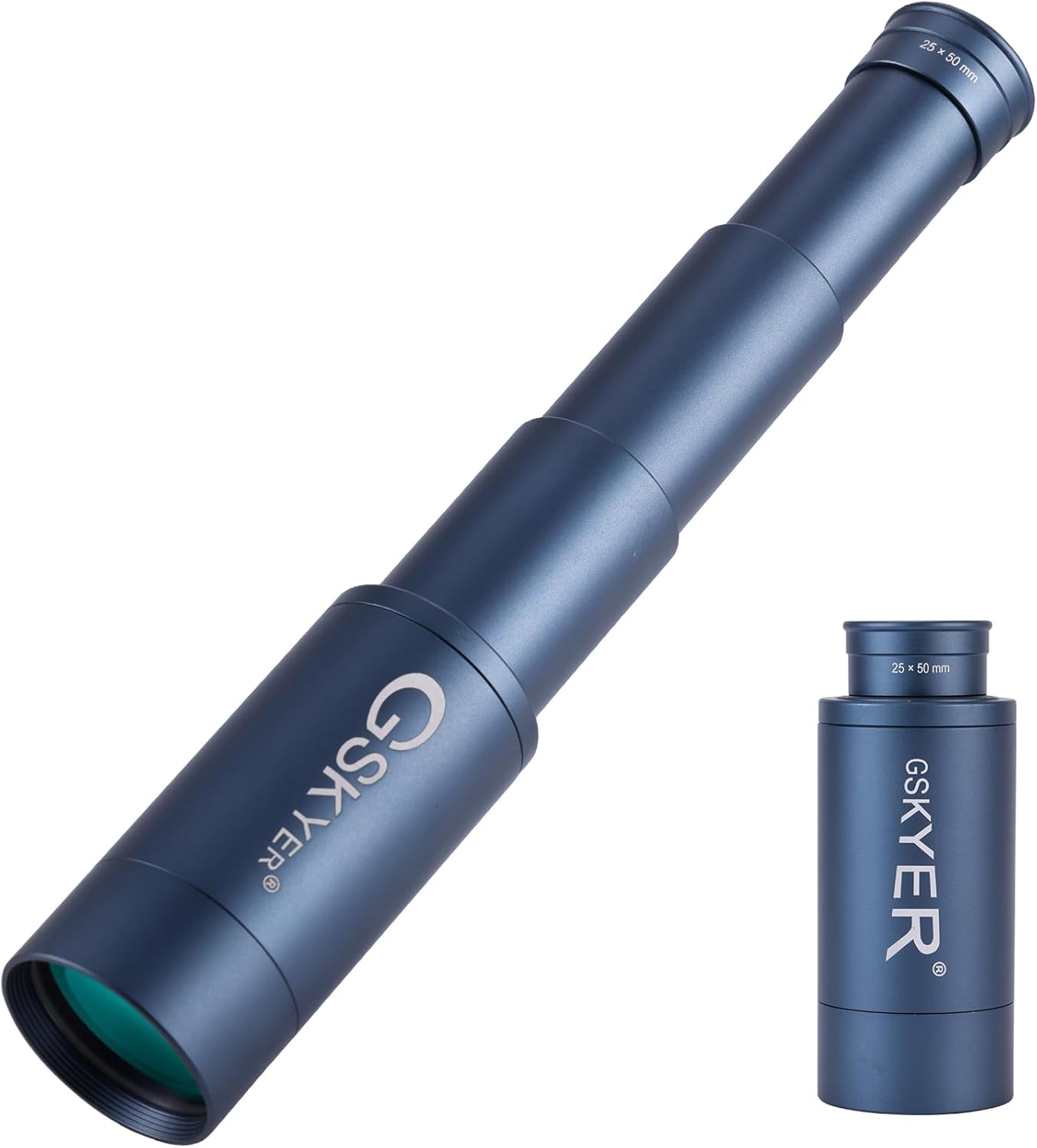 Gskyer 25x50 Monocular Telescope, Monoculars for Adults High Powered: Compact HD Zoom Scope for Men Gifts Cool Gadgets with BAK4 Prism & FMC Lens