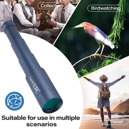 Gskyer 25x50 Monocular Telescope, Monoculars for Adults High Powered: Compact HD Zoom Scope for Men Gifts Cool Gadgets with BAK4 Prism & FMC Lens